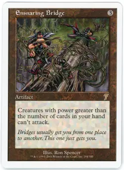 ENSNARING BRIDGE [7ED - SEVENTH EDITION] - MTG MODERN CARD [NEAR MINT] - Image 1