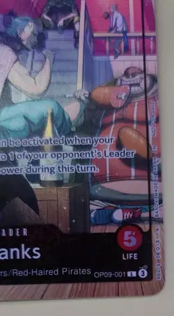 Shanks (2025 PSA Magazine Promo) OP09-001 One Piece Promotion Cards Foil - Image 5