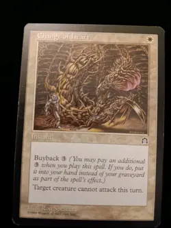 2X Change of Heart | MtG Magic Stronghold | English | Near (NM-EX) Two Cards - Image 2