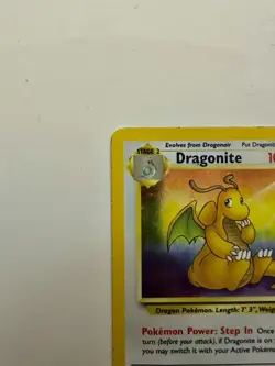 Dragonite Fossil Holo 4/62 - Pokemon Card - Good Condition - Image 4