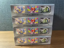Sealed With Shrink Pokemon Card Booster 4Boxes Battle Partners Japanese - Image 4