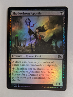 Shadowborn Apostle (2X2) MTG NM Foil - Image 1