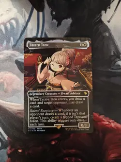 Tataru Taru R 466 FIC Borderless Chocobo Track Foil MTG: Final Fantasy NM - Image 1