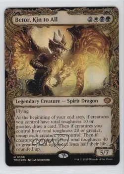 Betor Kin to All (Showcase) Foil Magic: Tarkir: Dragonsrm TDM #0308 - Image 1