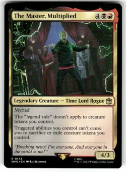 The Master, Multiplied - 146 - NM - Universes Beyond: Doctor Who - MTG - Image 1