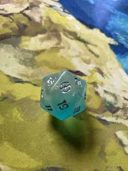 Life Counter ~ TARKIR: DRAGONSTORM ~Oversized D20 Die SPINDOWN - From Bundle - Image 2