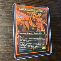 Barret, Avalanche Leader 472 Borderless Chocobo Track Foil Final Fantasy MTG NM - Image 2