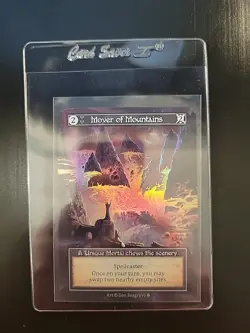 Mover Of Mountains Sorcery Contested Realm Gothic Unique Foil - Image 1