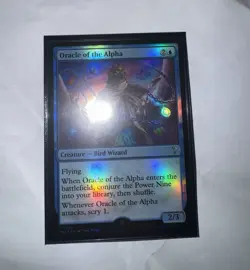 Magic: The Gathering Final Oracle Of The Alpha Creature Bird Wizard - Image 1