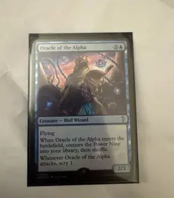 Magic: The Gathering Final Oracle Of The Alpha Creature Bird Wizard - Image 2