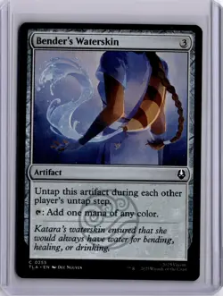 Bender's Waterskin 255 Avatar The Last Airbender Magic the Gathering 001966 - Image 1