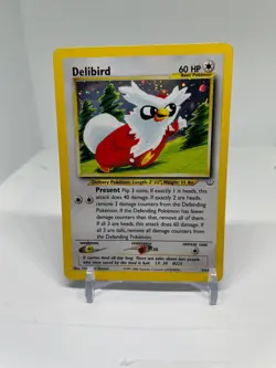Delibird #5/64 Holo - Neo Revelation 2000 Pokemon Card TCG - MP/HP - Image 1