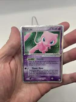 Heavy Played - 88/95 Mew ex Legend Maker Pokemon TCG Original Holo Ultra Rare - Image 3