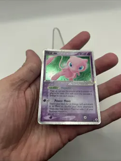 Heavy Played - 88/95 Mew ex Legend Maker Pokemon TCG Original Holo Ultra Rare - Image 4