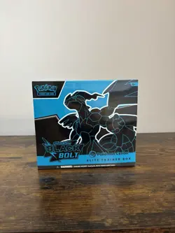 Pokemon TCG Pokemon Center Exclusive Black Bolt Elite Trainer Box Factory Sealed - Image 1