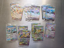 Pokemon Prismatic Evolutions Surprise Stamped Promo Lot Of 13 Espeon Vaporeon - Image 1