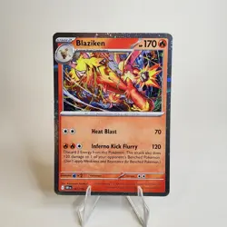 Pokemon Blaziken 042/182 Sv10: Destined Rivals Cosmos Holo - NM - Image 1
