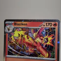 Pokemon Blaziken 042/182 Sv10: Destined Rivals Cosmos Holo - NM - Image 2