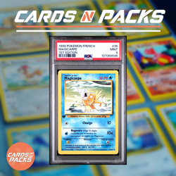 Carte Pokemon Magicarpe 35/102 Set de Base Edition 1 PSA 9 MINT 🇫🇷 - Image 1