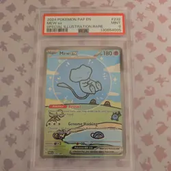 PSA 9 2024 Pokemon PAF EN Mew EX SIR #232 - Image 1