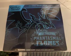 Pokemon TCG - Mega Evolution Phantasmal Flames Elite Trainer Box ETB New Sealed - Image 1
