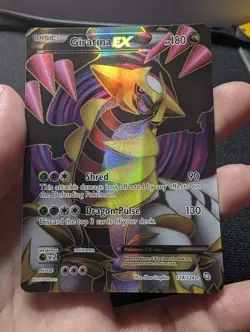 Pokemon Giratina EX 124/124 Dragons Exalted Ultra Rare NM Condition - Image 1