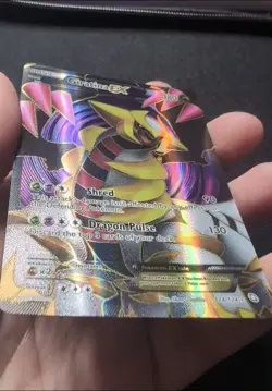 Pokemon Giratina EX 124/124 Dragons Exalted Ultra Rare NM Condition - Image 2