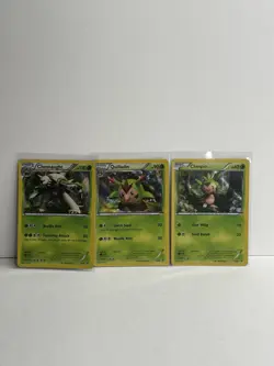Chespin 3/39, Quilladin 4/39, Chesnaught 5/39-Kalos Starter Set Holo Pokemon Lot - Image 1