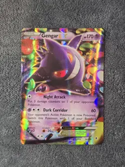Gengar EX 34/119 Ultra Rare XY: Phantom Forces Pokemon TCG NM - Image 1