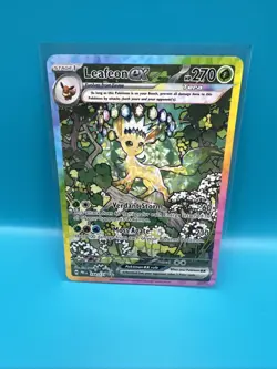 Pokemon TCG Leafeon EX Sir 144/131 Prismatic Evolutions - Image 1