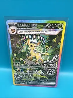 Pokemon TCG Leafeon EX Sir 144/131 Prismatic Evolutions - Image 2