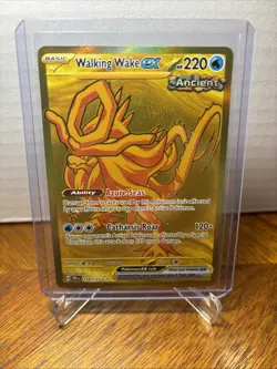 Pokemon TCG Prizmatic Evolutions Walking Wake EX Gold 178/131 M/NM - Image 1