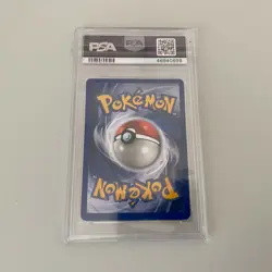 Pokemon 1st Edition Dark Alakazam Holo Rare Team Rocket PSA 8 - Image 2