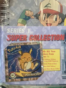Five 1999 Pokemon Stickers Albums Series 1 New Sealed Rare Artbox ￼LOT Nintendo - Image 2