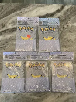 Five 1999 Pokemon Stickers Albums Series 1 New Sealed Rare Artbox ￼LOT Nintendo - Image 5