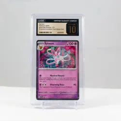 Pokemon Sylveon Cosmos Holo #172 Prismatic Evolutions Promo CGC 10 PRISTINE - Image 2