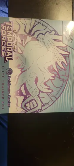 Pokemon Center Temporal Forces Elite Trainer Box Scarlet Violet TCG, Sealed - Image 1