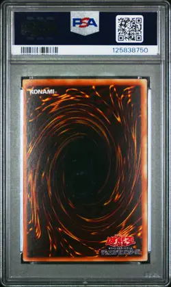 2001 YU-GI-OH! JPN PREM PACK 4 REPLICA #P401 DARK MAGICIAN GIRL PSA 9 - Image 2