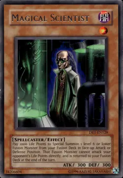 Magical Scientist Unl Ed Rare DR1-EN128 Yu-Gi-Oh! - Image 1