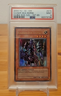 Yu-Gi-Oh! Kaiser Sea Horse 1ST Edition SKE-015 2004 PSA 9 Englisch - Image 1