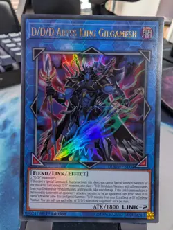 YuGiOh! D/D/D Abyss King Gilgamesh DUOV-EN004 Ultra Rare 1st Ed - Image 1