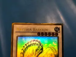 YUGIOH Ghost Rare Naturia Barkion GLD5-EN033 PLAYED - Image 3