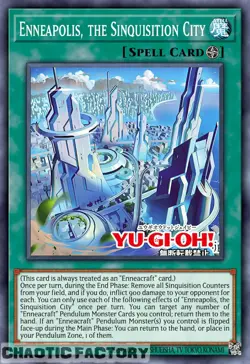 YUGIOH PHRE-EN024 Enneapolis Super Rare 1st Edition NM - Image 1