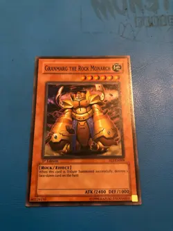 YUGIOH Super Rare Granmarg The Rock Monarch FET-EN009 1st Edition - Image 1