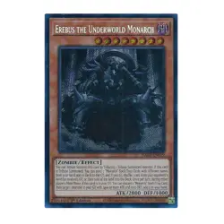Yu-Gi-Oh! Erebus the Underworld Monarch (Secret Rare) - Quarter Century Stampede - Image 1