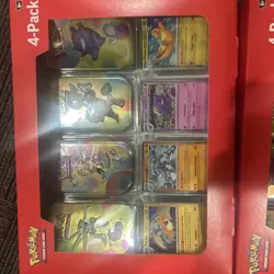 Pokemon 151 (4 Mini Tins + 4 Promo Cards Bundle Pack #2) Pokemon Sams Club - NEW - Image 1