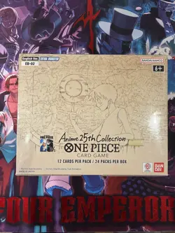 One Piece Card Game: Anime 25th Collection (EB-02) Booster Box - Sealed - Image 2
