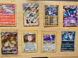 Pokemon Card Lot of 8 Cards - Dragonair,umbreon, Eevee, Clefable - Image 1