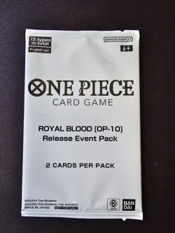 Royal Blood OP10 Pre-Release Pack Stamped Promo - One Piece Card English Sealed - Image 1