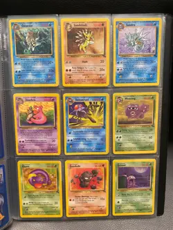 Fossil Set Complete Common and Uncommon 32 Pokemon Cards Bundle 1999 WOTC 31-62 - Image 3
